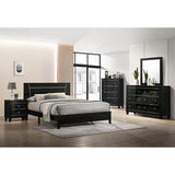  Furniture of America Magdeburg FOA7038BK-M Mirror IMAGE 2