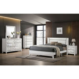  Furniture of America Magdeburg 2-Drawer Nightstand FOA7038WH-N IMAGE 2