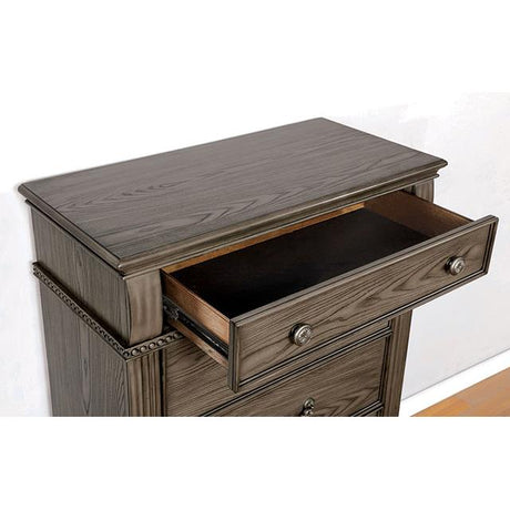  Furniture of America Pamphilos FOA7144GY-CK-BED Cal.King Bed IMAGE 6