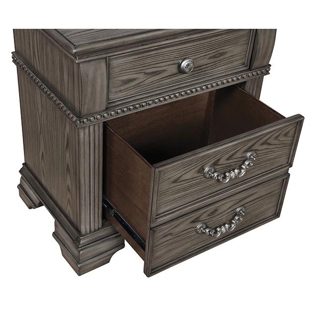  Furniture of America Pamphilos FOA7144GY-CK-BED Cal.King Bed IMAGE 7