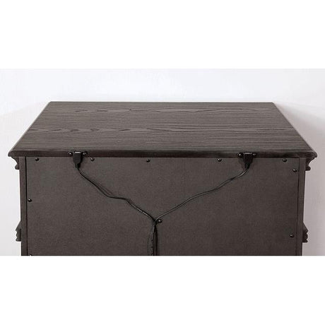  Furniture of America Pamphilos FOA7144GY-EK-BED E.King Bed IMAGE 5