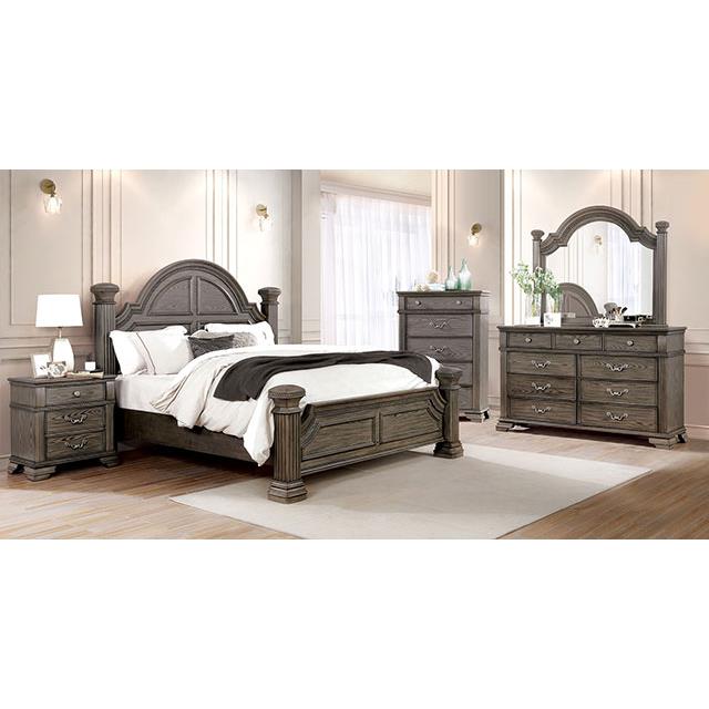  Furniture of America Pamphilos FOA7144GY-N Night Stand IMAGE 2