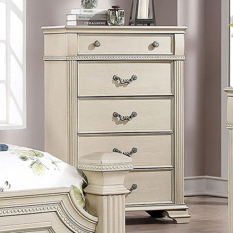  Furniture of America Pamphilos FOA7144WH-C Chest IMAGE 1