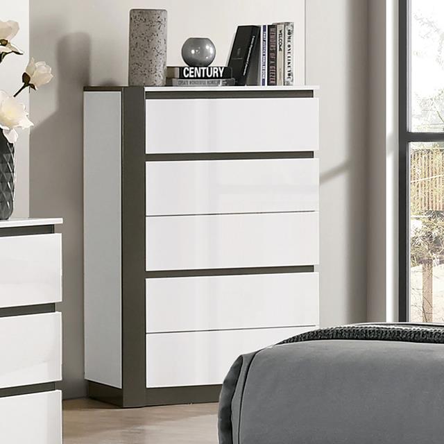  Furniture of America Birsfelden FOA7225WH-C Chest IMAGE 1