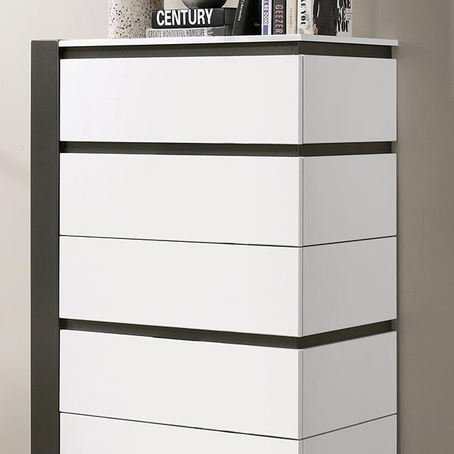  Furniture of America Birsfelden FOA7225WH-C Chest IMAGE 3