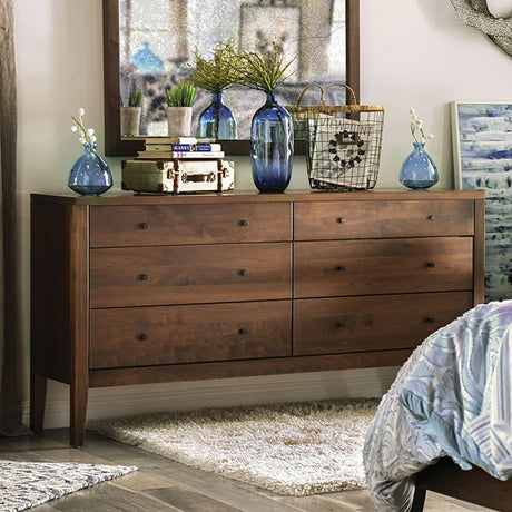  Furniture of America Willamette 6-Drawer Dresser FOA7601D-6D IMAGE 5