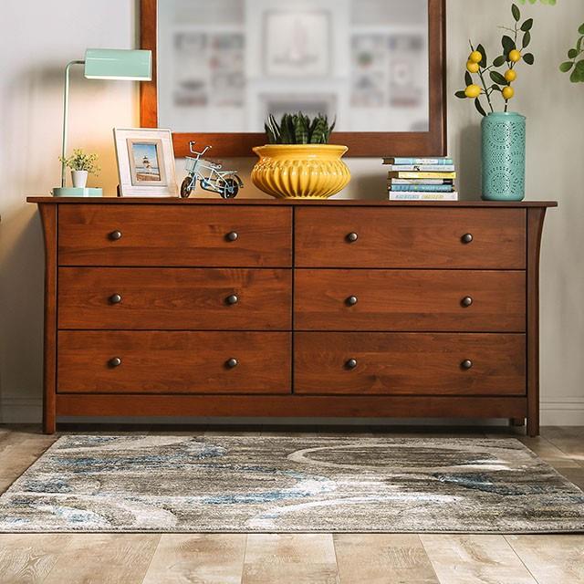  Furniture of America Keizer FOA7603D-6D Dresser IMAGE 1