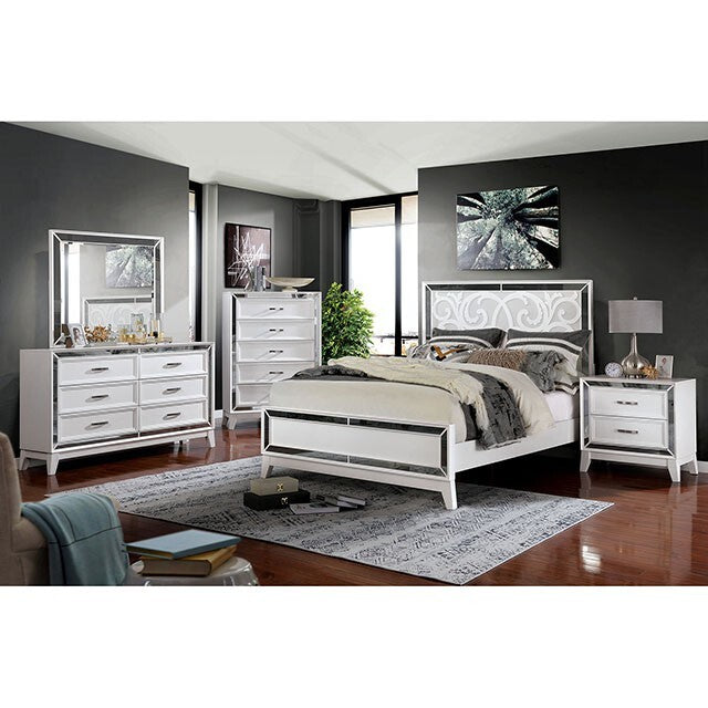  Furniture of America Lamego King Panel Bed FOA7887EK-BED IMAGE 2