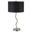  Furniture of America Sprig L76224T-BK-2PK Table Lamp (2/Box) IMAGE 1