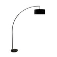  Furniture of America Jess L76931BK Arch Lamp IMAGE 1