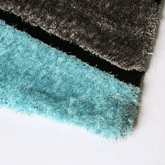  Furniture of America Winnipeg RG4111 5' X 7' Gray & Blue Area Rug IMAGE 2