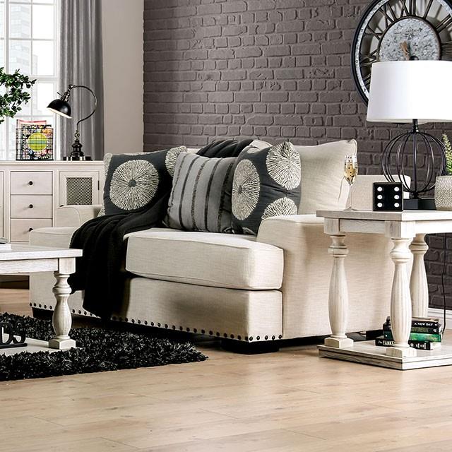  Furniture of America Germaine SM1283-LV Love Seat IMAGE 1