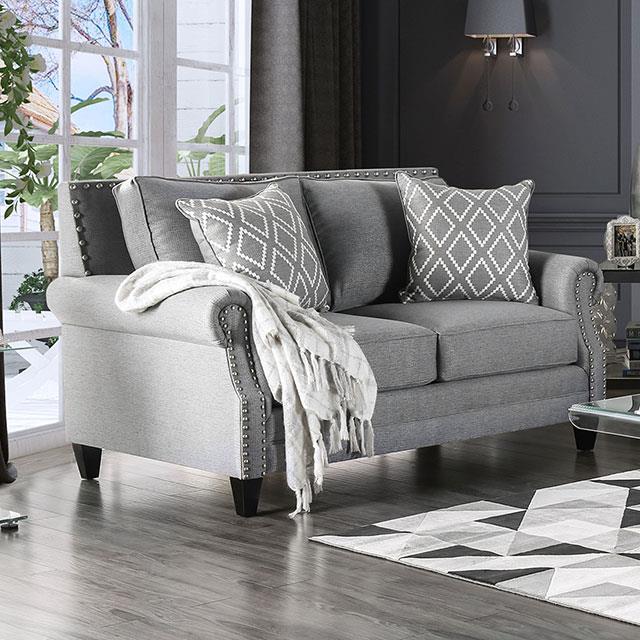  Furniture of America Giovanni SM2673-LV Love Seat IMAGE 4