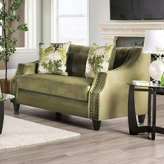  Furniture of America Kaye SM2684-LV Love Seat IMAGE 1
