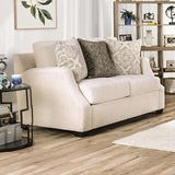  Furniture of America Laila Stationary Fabric Loveseat SM3083-LV IMAGE 1
