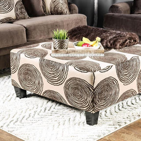  Furniture of America Bonaventura SM5142BR-OT Ottoman IMAGE 1