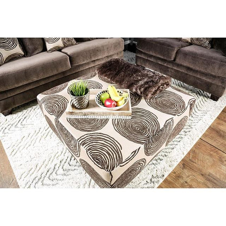  Furniture of America Bonaventura SM5142BR-OT Ottoman IMAGE 4