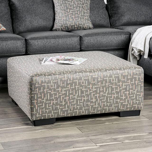  Furniture of America Earl SM5152-OT Ottoman IMAGE 1