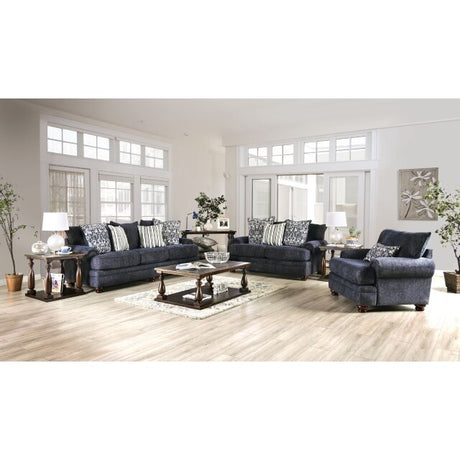  Furniture of America Hadleigh Stationary Fabric Loveseat SM5157-LV IMAGE 2