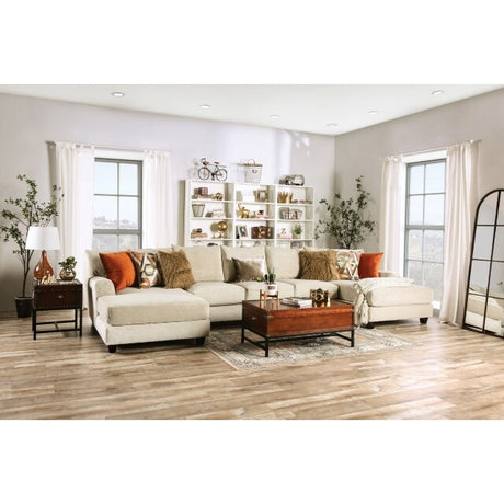  Furniture of America Carnforth Fabric Sectional SM5218-SECT IMAGE 2