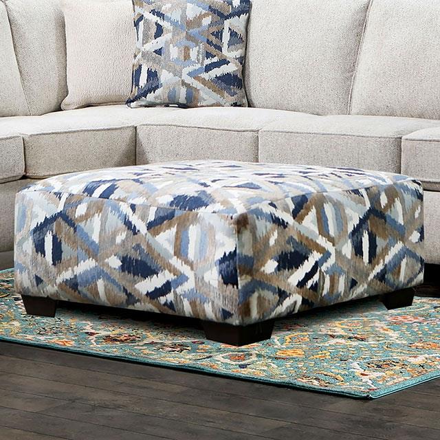  Furniture of America Heathfield SM5403-OT Ottoman IMAGE 1