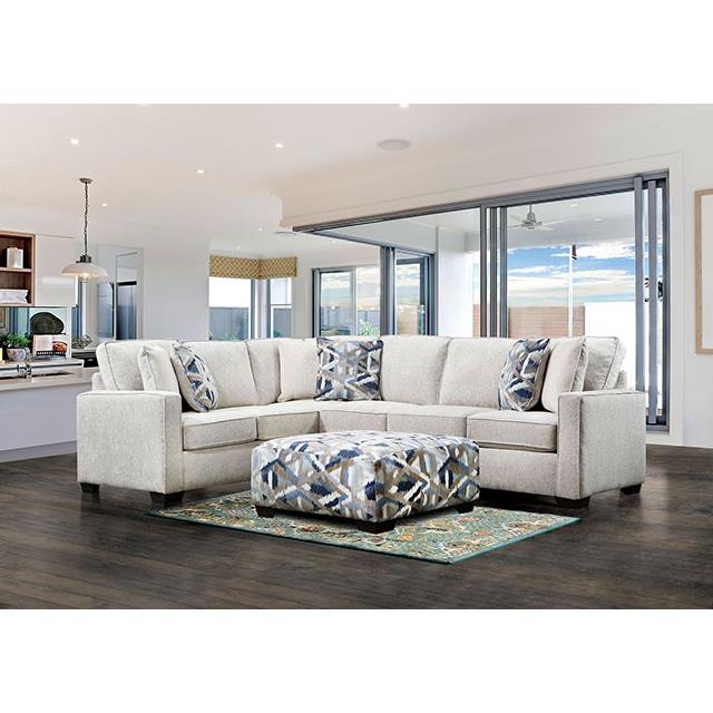  Furniture of America Heathfield SM5403-OT Ottoman IMAGE 2