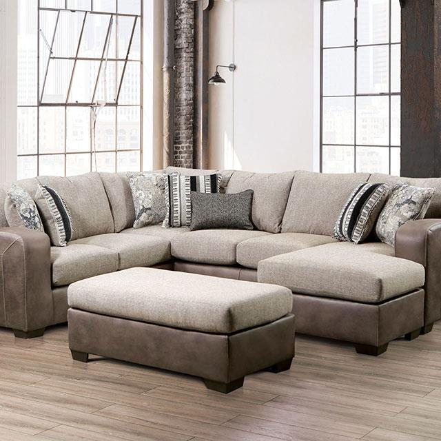  Furniture of America Ashenweald SM5404-SECT Sectional IMAGE 1