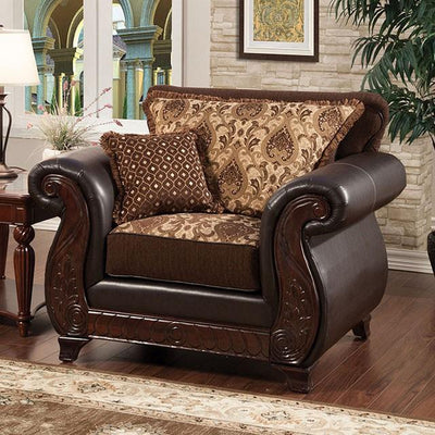  Furniture of America Franklin SM6106N-CH Chair IMAGE 1