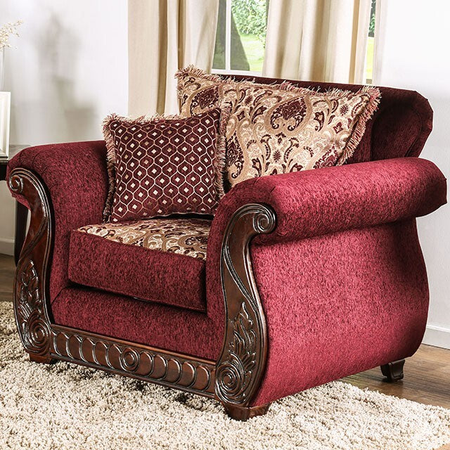  Furniture of America Tabitha SM6110-CH Chair IMAGE 5