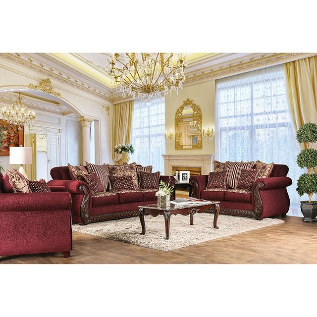  Furniture of America Tabitha SM6110-LV Love Seat IMAGE 1