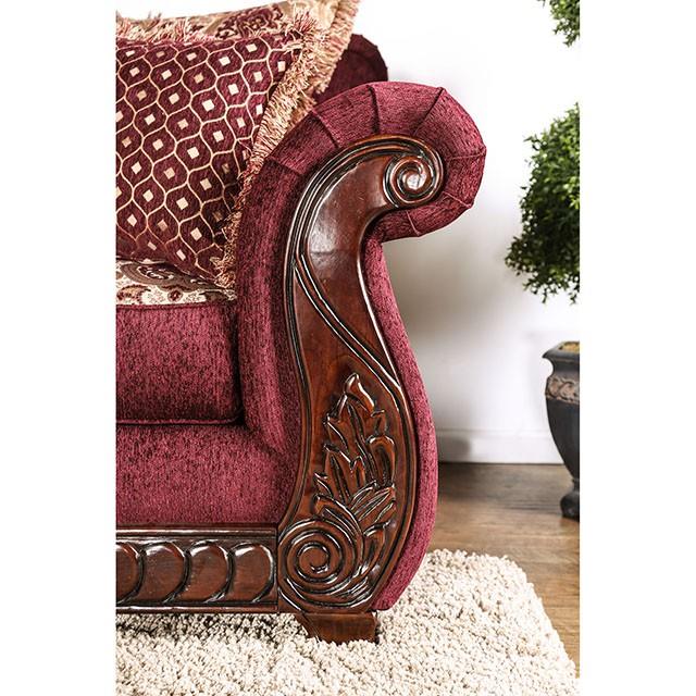  Furniture of America Tabitha SM6110-LV Love Seat IMAGE 4