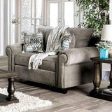  Furniture of America Mott Stationary Fabric Loveseat SM6155-LV IMAGE 1