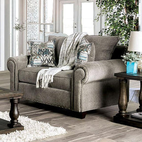  Furniture of America Mott Stationary Fabric Loveseat SM6155-LV IMAGE 1