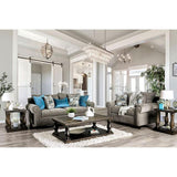  Furniture of America Mott Stationary Fabric Loveseat SM6155-LV IMAGE 2