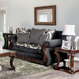  Furniture of America Whitland Stationary Fabric Loveseat SM6218-LV IMAGE 1