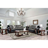  Furniture of America Whitland Stationary Fabric Loveseat SM6218-LV IMAGE 2