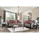  Furniture of America Whitland Stationary Fabric Sofa SM6219-SF IMAGE 2