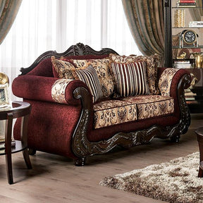  Furniture of America Matteo SM6433-LV Love Seat IMAGE 1
