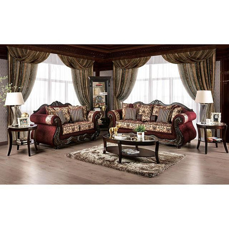  Furniture of America Matteo SM6433-LV Love Seat IMAGE 2