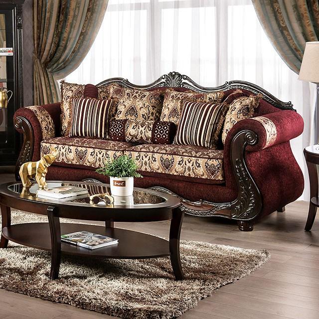  Furniture of America Matteo SM6433-SF Sofa IMAGE 1