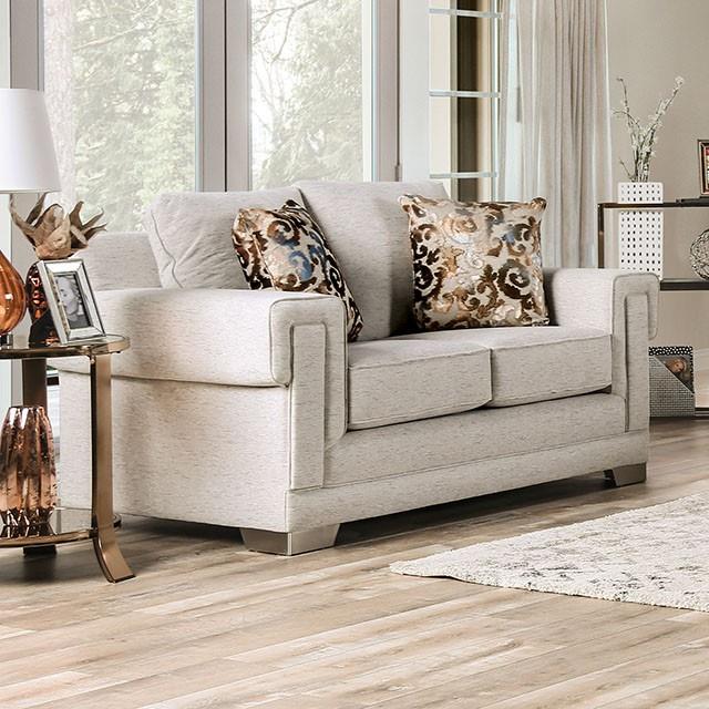  Furniture of America Emely SM6437-LV Love Seat IMAGE 1