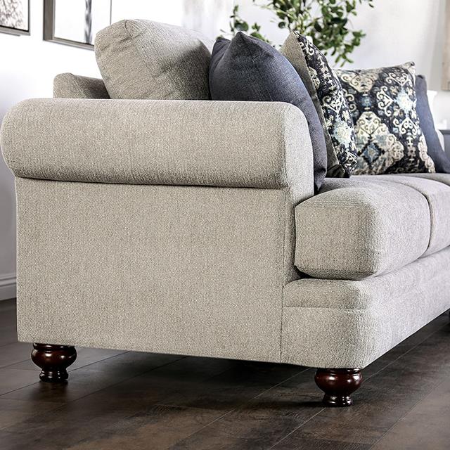 Furniture of America Miramar SM6442-LV Loveseat IMAGE 7