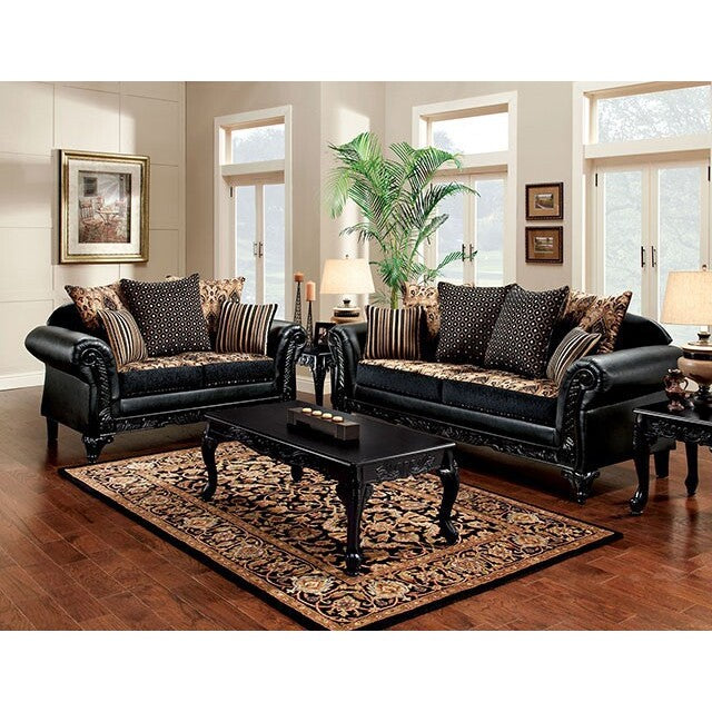  Furniture of America Theodora Stationary Loveseat SM7505N-LV IMAGE 2