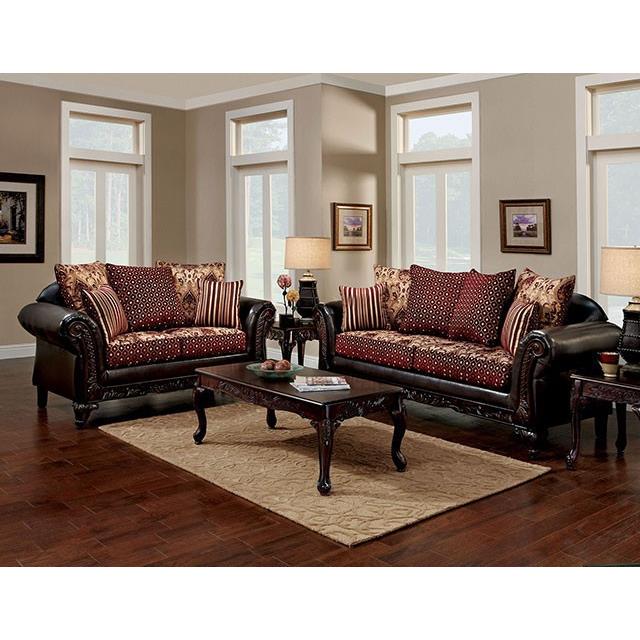  Furniture of America Ellis SM7507N-LV Love Seat IMAGE 2