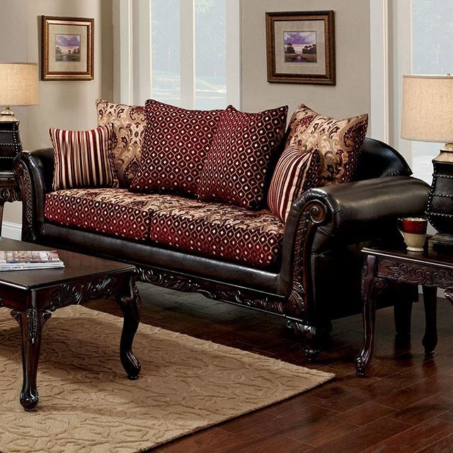  Furniture of America Ellis SM7507N-SF Sofa IMAGE 1
