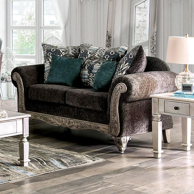  Furniture of America Cerise SM7642-LV Love Seat IMAGE 1