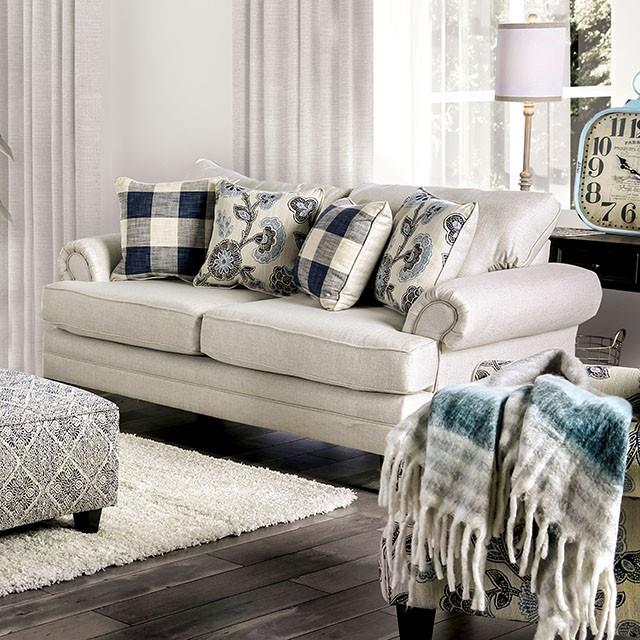 Furniture of America Nash SM8101-LV Love Seat IMAGE 1