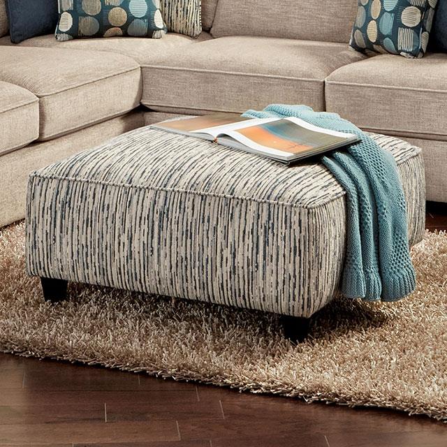  Furniture of America Eastleigh SM8187-OT Ottoman IMAGE 1