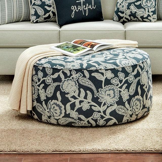  Furniture of America Porthcawl SM8190-OT Ottoman IMAGE 1
