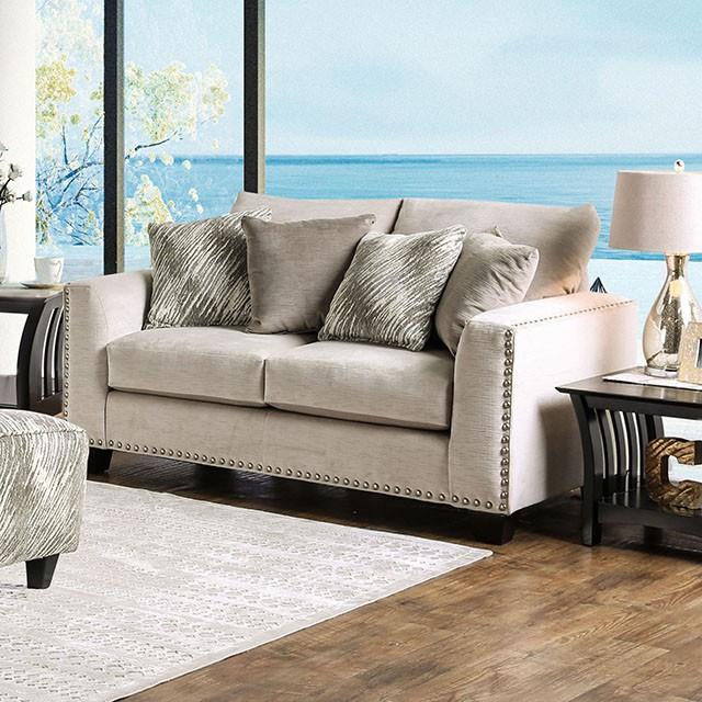  Furniture of America Stefano SM8220-LV Love Seat IMAGE 1